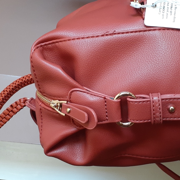 Urban Expressions Rust Robyn Back Pack-Vegan - Picture 5 of 9